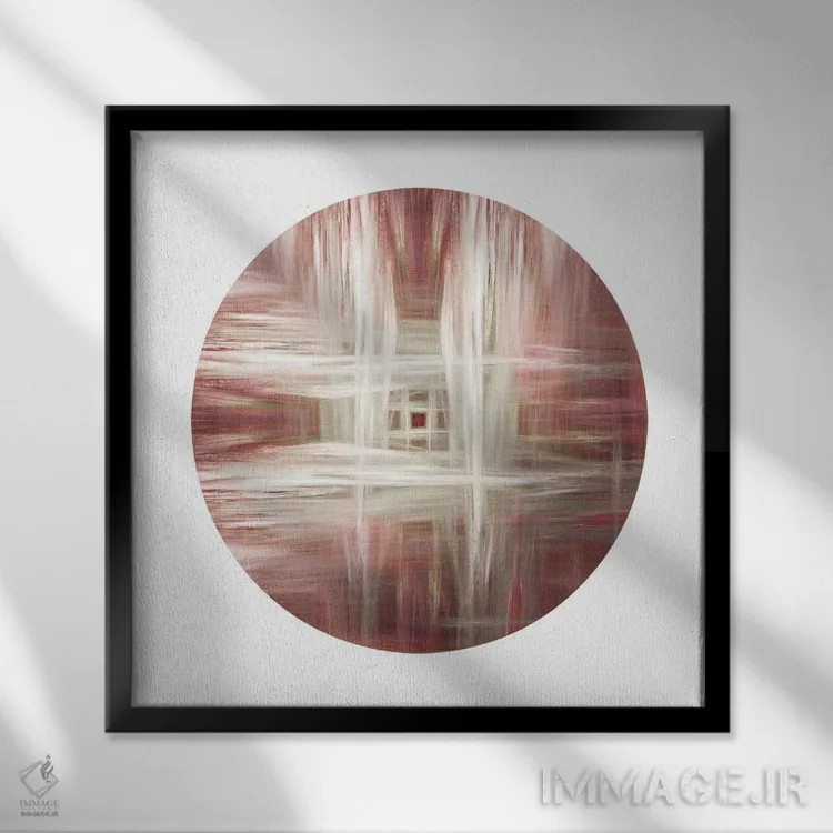 تابلو آموختن تمرکز II (دوم) اثر جولیا دیسانو - نمای قابدار مشکی