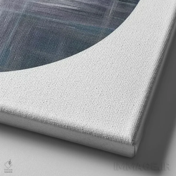 تابلو آموختن تمرکز IV (چهارم) اثر جولیا دیسانو - نمای نزدیک بافت بوم