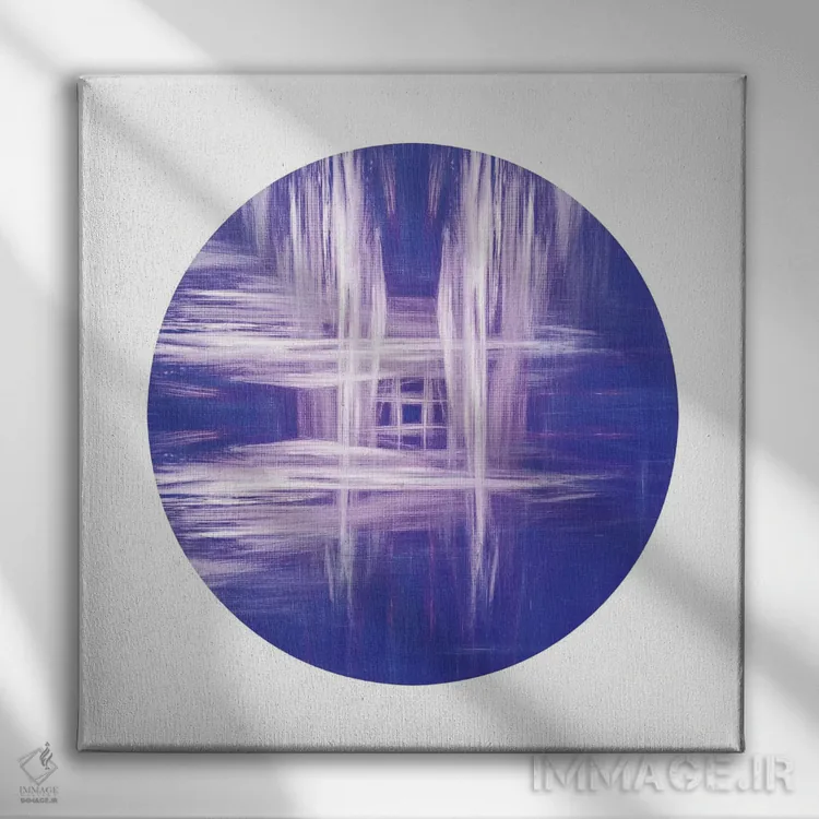 تابلو آموختن تمرکز VII (هفتم) اثر جولیا دیسانو - نمای روبهرو روی دیوار