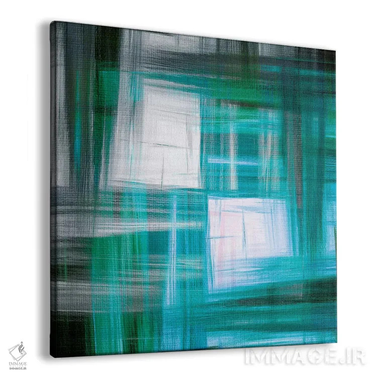 تابلو شطرنجی چهارخانه ۳ اثر جولیا دیسانو - نمای پرسپکتیو محصول