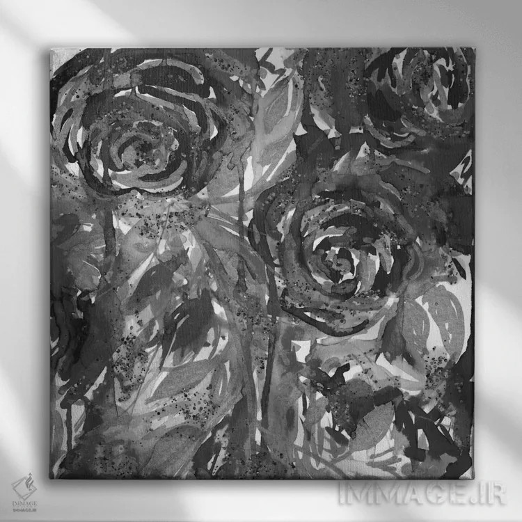 تابلو باغ نیمهشب اثر جولیا دیسانو - نمای روبهرو روی دیوار