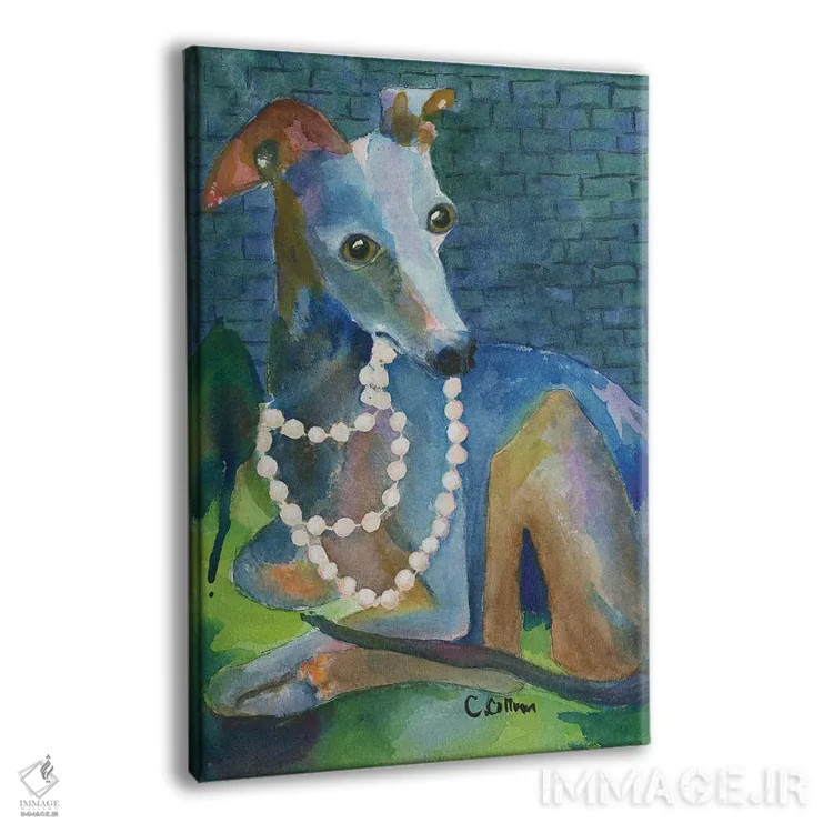 تابلو همیشه مروارید بپوش - نمای پرسپکتیو محصول