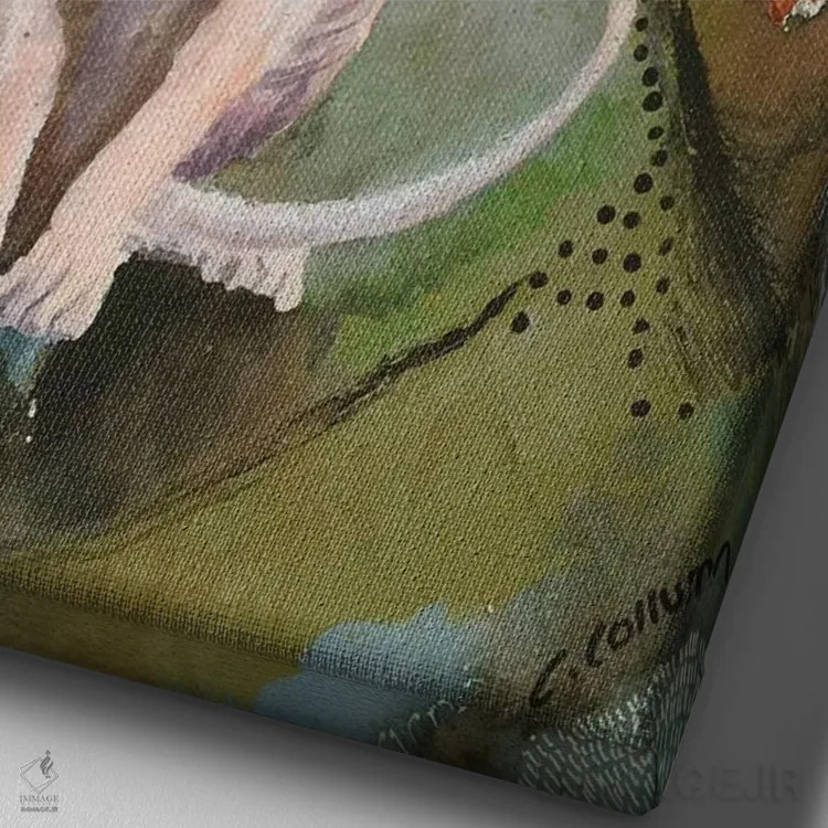 تابلو اسفینکس جنگلی (نوع گربه) - نمای نزدیک بافت بوم