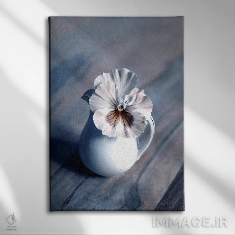 تابلو دکوراتیو یک شنبه ای در آوریل اثر کلودیا دروسرت - نمای روبهرو روی دیوار