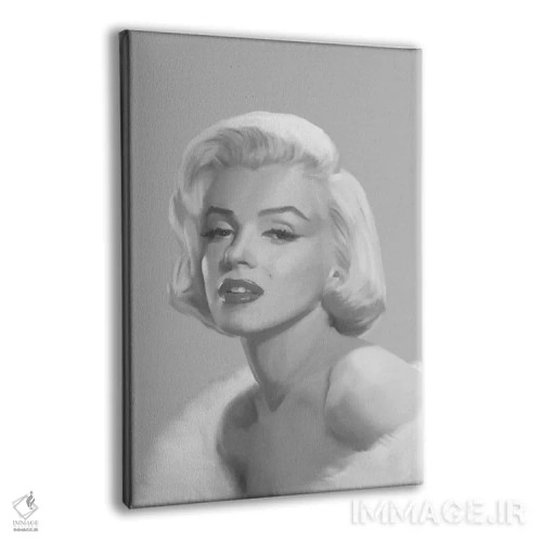 تابلو دکوراتیو مرلین واقعی آبی اثر کریس کنسانی - نمای پرسپکتیو محصول