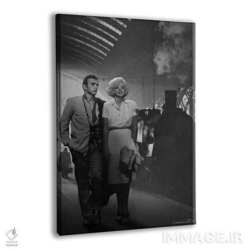 تابلو دکوراتیو خداحافظی اثر کریس کنسانی - نمای پرسپکتیو محصول