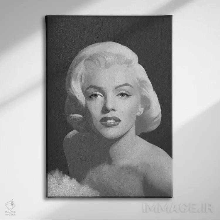 تابلو دکوراتیو زیبایی کلاسیک اثر کریس کنسانی - نمای روبهرو روی دیوار