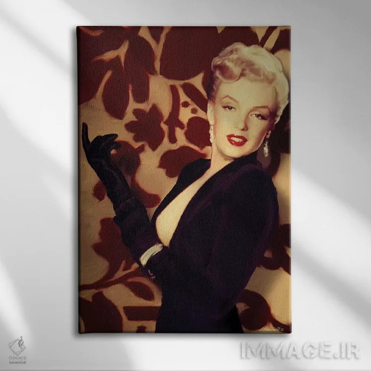 تابلو دکوراتیو دستکش های مرلین اثر کریس کنسانی - نمای روبهرو روی دیوار