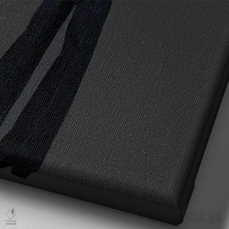 تابلو دکوراتیو مرلین در جاده سرعت ابدی اثر کریس کنسانی - نمای نزدیک بافت بوم