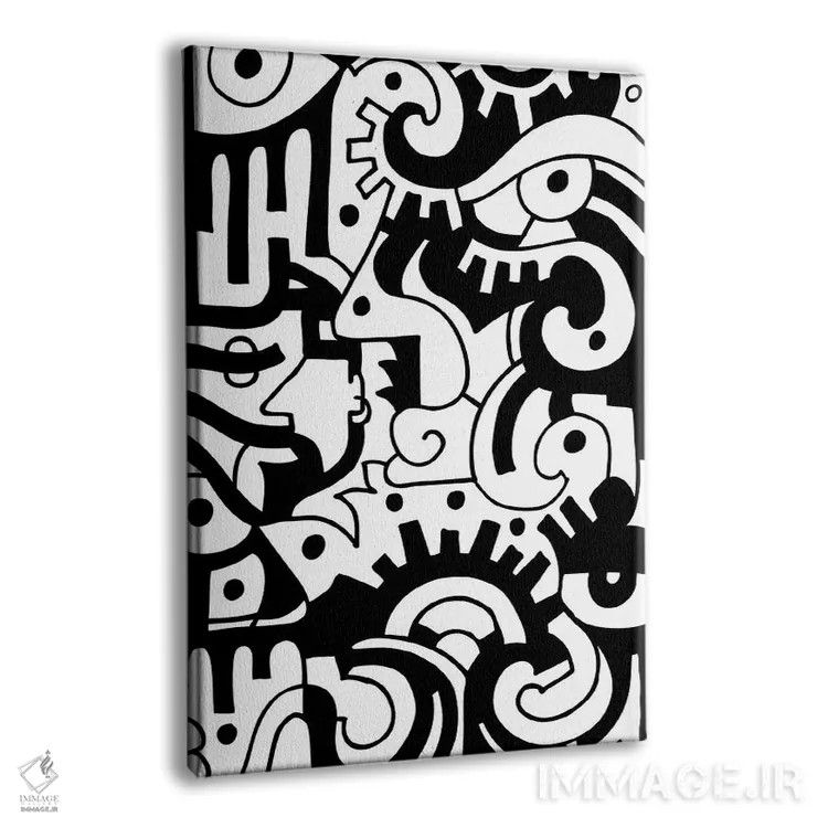 تابلو دکوراتیو چشم تو را می بیند اثر بیلی آرتیست - نمای پرسپکتیو محصول