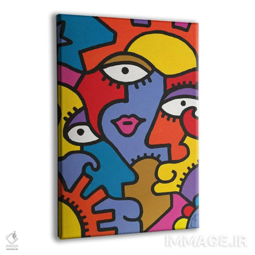 تابلو دکوراتیو اسپولتو اثر بیلی آرتیست - نمای پرسپکتیو محصول