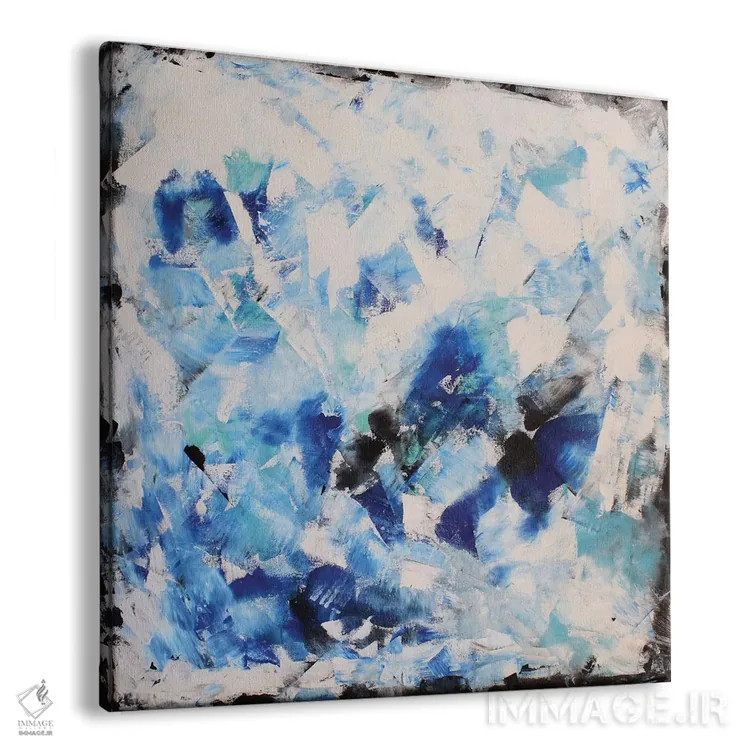 تابلو دکوراتیو برداشت آبی اثر رباورهاا کریستوا - نمای پرسپکتیو محصول