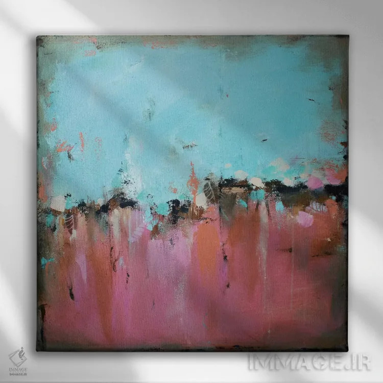 تابلو دکوراتیو قدم زدن صبحگاهی اثر رباورهاا کریستوا - نمای روبهرو روی دیوار