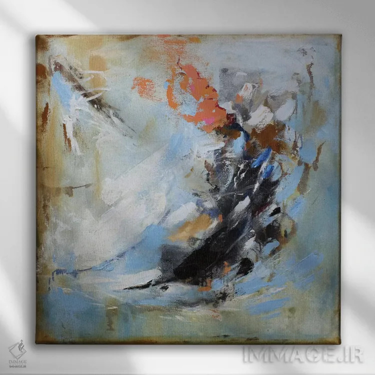 تابلو دکوراتیو شور دو اثر رباورهاا کریستوا - نمای روبهرو روی دیوار