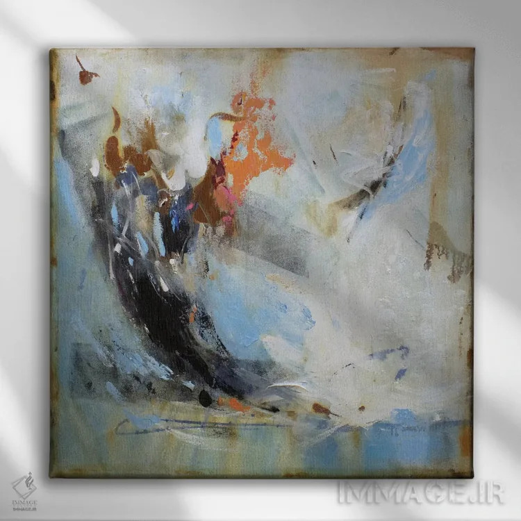 تابلو دکوراتیو شور یک اثر رباورهاا کریستوا - نمای روبهرو روی دیوار