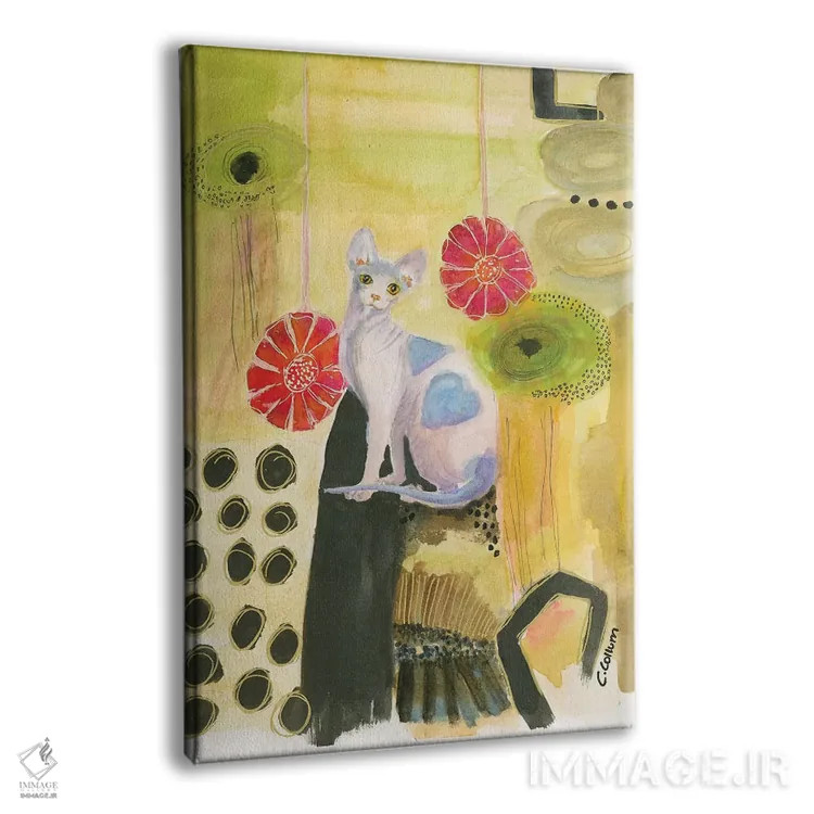 تابلو دکوراتیو تا ماه دوستم داشته باش اثر کانی کالم - نمای پرسپکتیو محصول