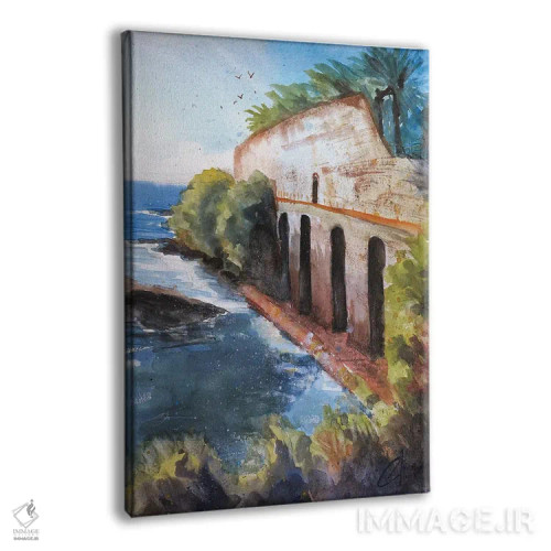 تابلو دکوراتیو Italy,جنوا، ایتالیا اثر کریستوفر کلارک - نمای پرسپکتیو محصول