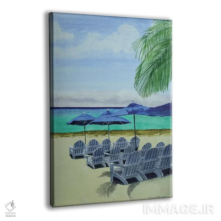 تابلو دکوراتیو کلبه کوزومل اثر کوری کلیفورد - نمای پرسپکتیو محصول