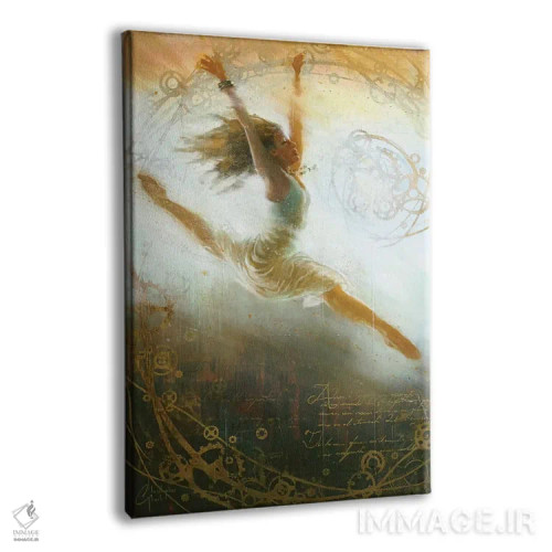 تابلو دکوراتیو دل به دریا زدن اثر کریستوفر کلارک - نمای پرسپکتیو محصول