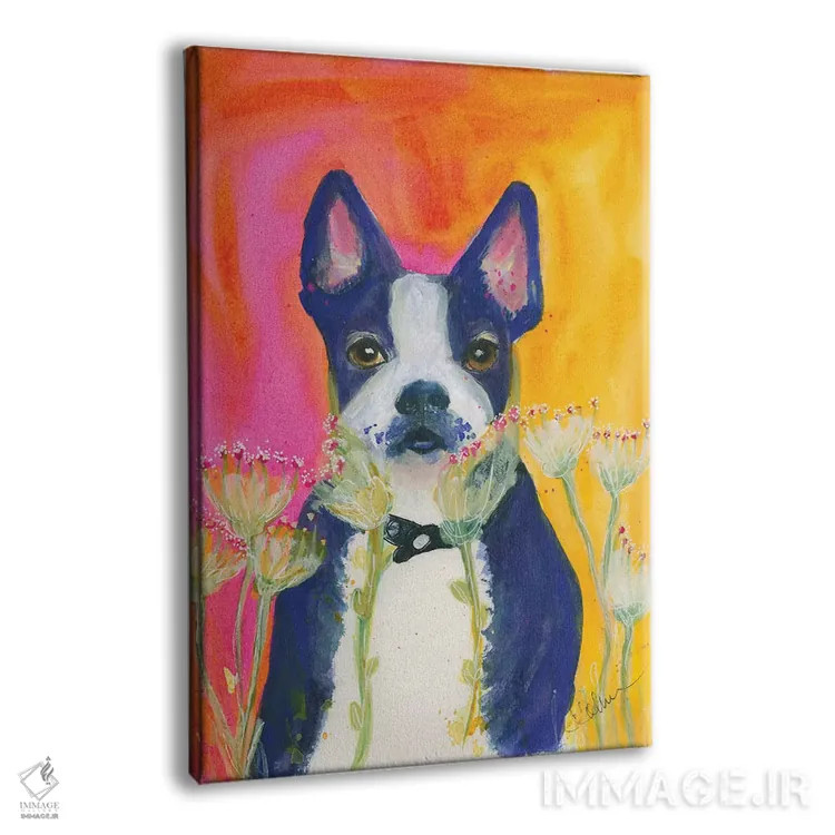 تابلو دکوراتیو غروب بوستون اثر کانی کالم - نمای پرسپکتیو محصول