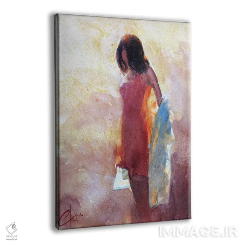 تابلو دکوراتیو زیبایی نرم اثر کریستوفر کلارک - نمای پرسپکتیو محصول