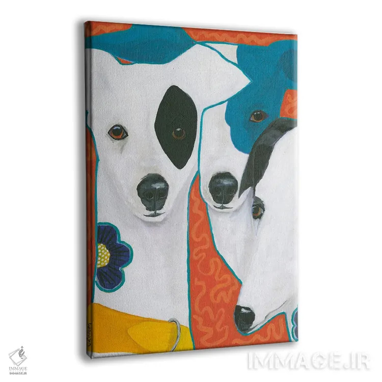 تابلو دکوراتیو بی نهایت وفادار اثر کانی کالم - نمای پرسپکتیو محصول