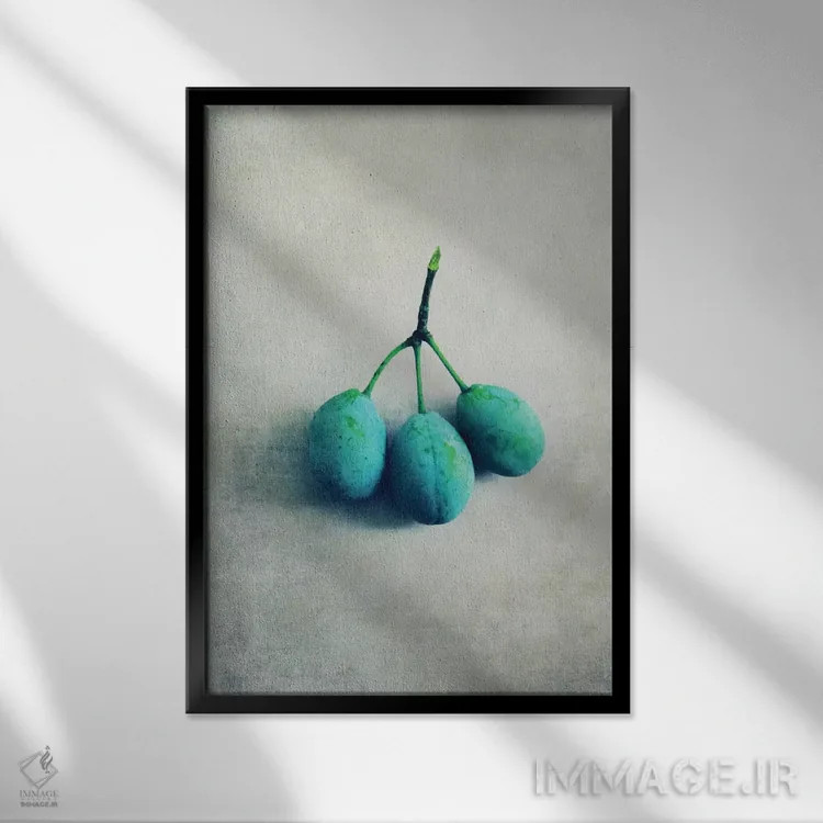 تابلو مینیمال روز من IV اثر کلودیا دروسرت - نمای قابدار مشکی