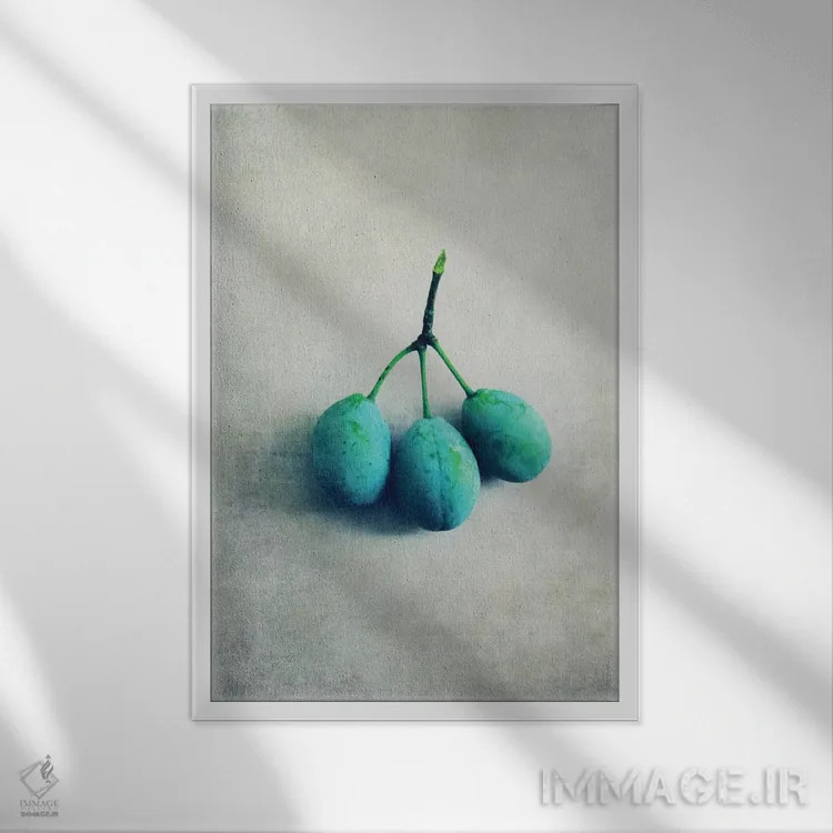 تابلو مینیمال روز من IV اثر کلودیا دروسرت - نمای قابدار سفید