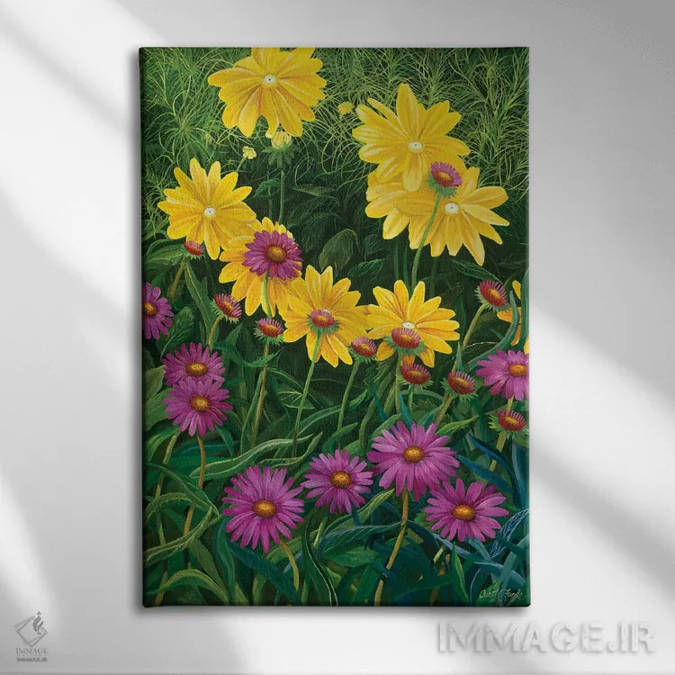 تابلو دکوراتیو نسل جدید اثر کرتیس فانک - نمای روبهرو روی دیوار