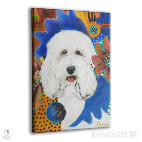 تابلو دکوراتیو بیا بازی توپ انجام بدهیم اثر کانی کالم - نمای پرسپکتیو محصول