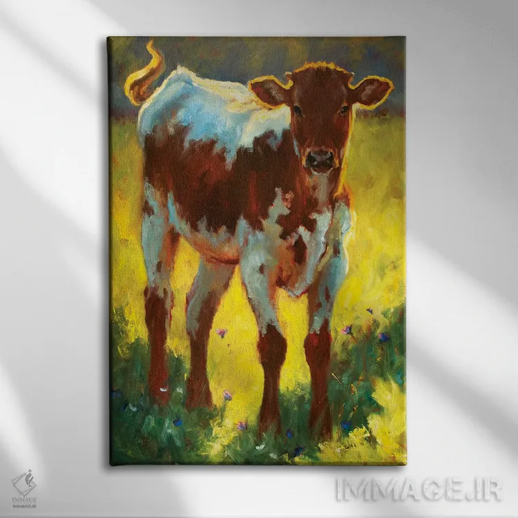 تابلو دکوراتیو نشانه های بهار ۲ اثر چری کریستنسن - نمای روبهرو روی دیوار