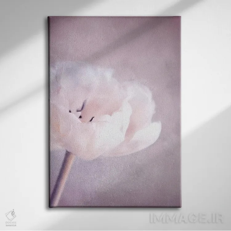 تابلو دکوراتیو آوریل اثر کلودیا دروسرت - نمای روبهرو روی دیوار