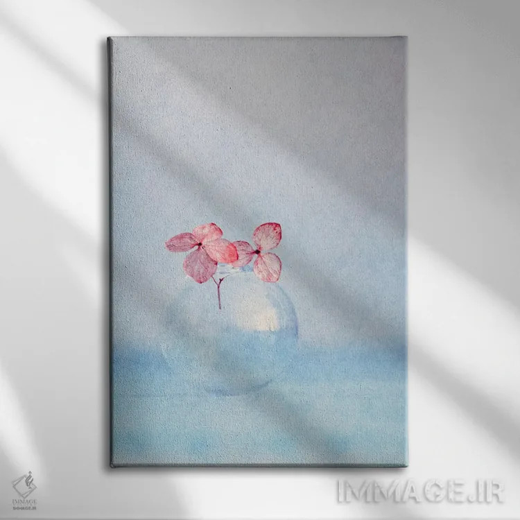 تابلو دکوراتیو چیزهای کوچک اثر کلودیا دروسرت - نمای روبهرو روی دیوار