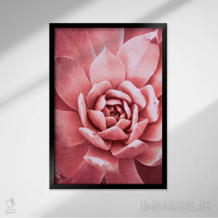 تابلو دکوراتیو روح اثر کلودیا دروسرت - نمای قابدار مشکی