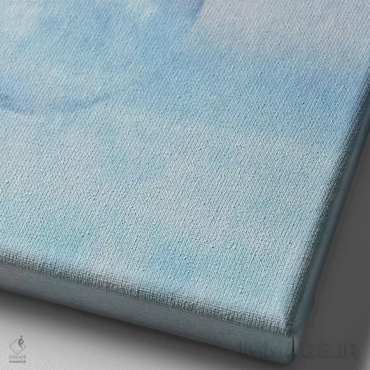 تابلو دکوراتیو چیزهای کوچک اثر کلودیا دروسرت - نمای نزدیک بافت بوم