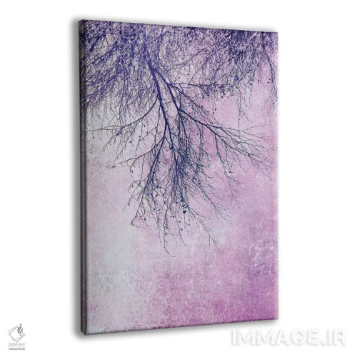 تابلو دکوراتیو شاخه ها اثر کلودیا دروسرت - نمای پرسپکتیو محصول