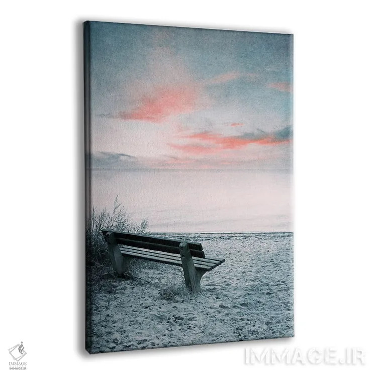 تابلو دکوراتیو تنها اثر کلودیا دروسرت - نمای پرسپکتیو محصول