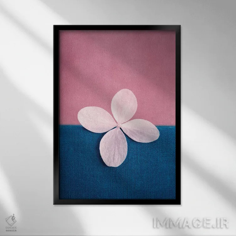 تابلو دکوراتیو برای همیشه اثر کلودیا دروسرت - نمای قابدار مشکی