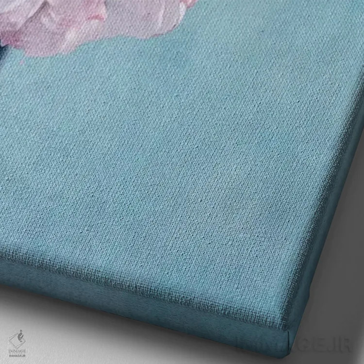 تابلو دکوراتیو رویاهای شیرین اثر کلودیا دروسرت - نمای نزدیک بافت بوم