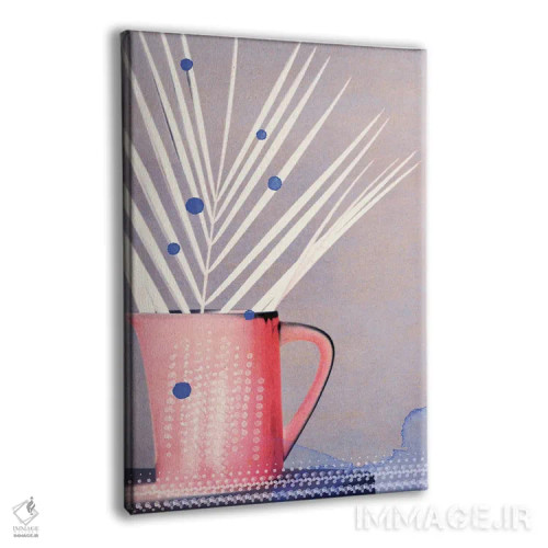 تابلو دکوراتیو طبیعت بی جان مدرن اثر کلودیا دروسرت - نمای پرسپکتیو محصول