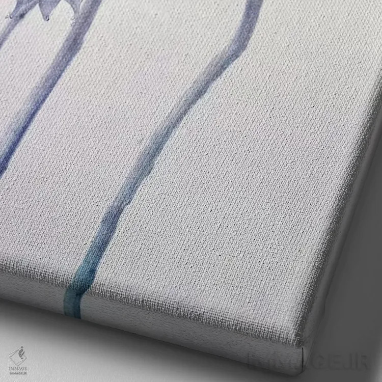 تابلو دکوراتیو آفتابگردان اثر کلودیا دروسرت - نمای نزدیک بافت بوم