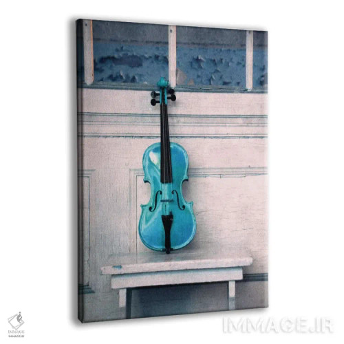 تابلو دکوراتیو ویولن اثر کلودیا دروسرت - نمای پرسپکتیو محصول