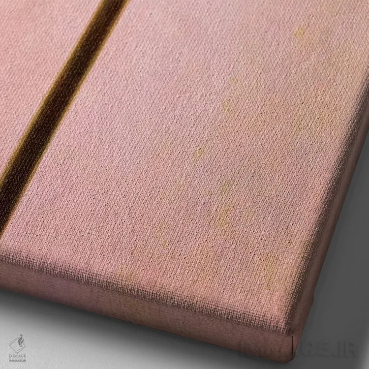 تابلو دکوراتیو آلیوم اثر کلودیا دروسرت - نمای نزدیک بافت بوم