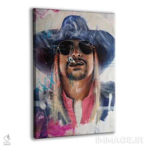 تابلو دکوراتیو کید راک اثر کدی سن - نمای پرسپکتیو محصول