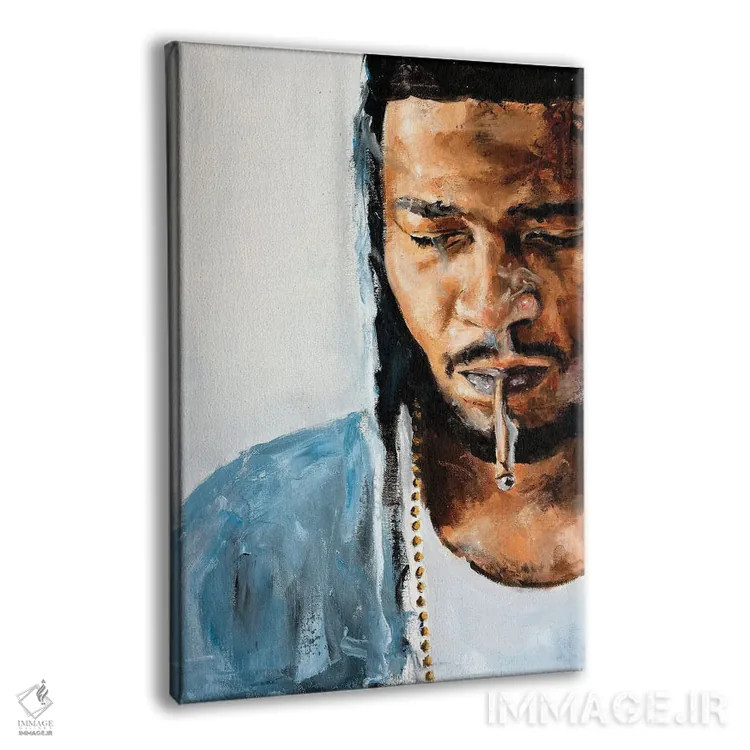 تابلو دکوراتیو کید کودی اثر کدی سن - نمای پرسپکتیو محصول