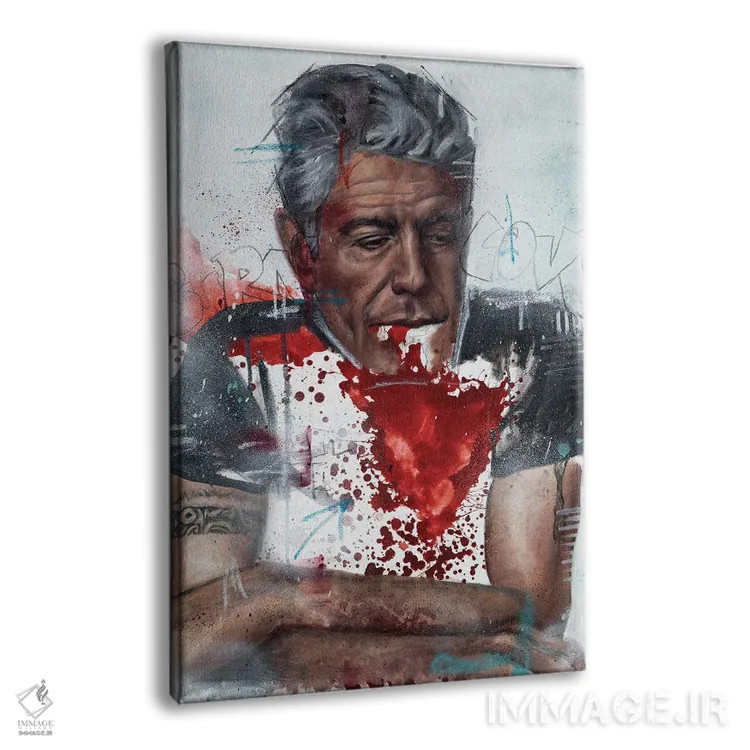 تابلو دکوراتیو عشق آنتونی بورباور اثر کدی سن - نمای پرسپکتیو محصول