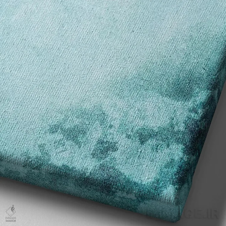 تابلو دکوراتیو شروع مجدد اثر کلودیا دروسرت - نمای نزدیک بافت بوم