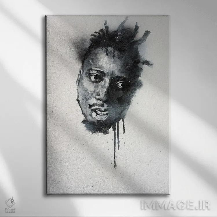 تابلو دکوراتیو اولد درتی بسترد اثر کدی سن - نمای روبهرو روی دیوار