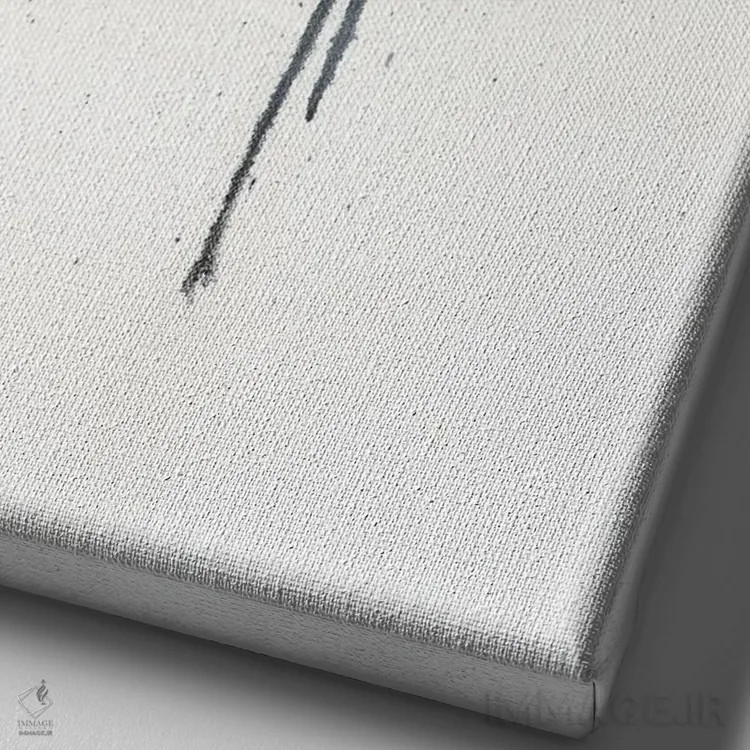 تابلو دکوراتیو اولد درتی بسترد اثر کدی سن - نمای نزدیک بافت بوم