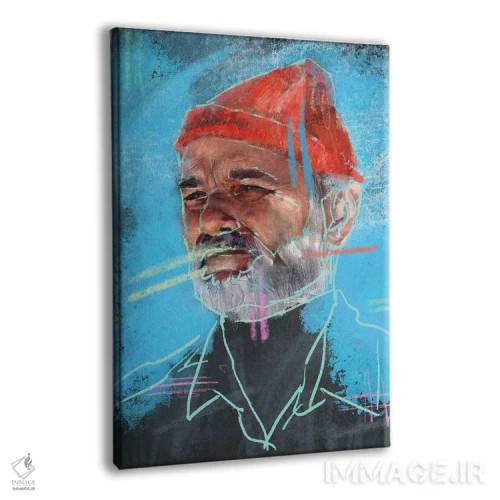 تابلو دکوراتیو بیل موری اثر کدی سن - نمای پرسپکتیو محصول